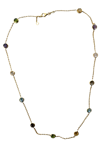 Collana Soranzo Gioielli Donna Pietre Colorate in Oro Tormalina DZ10441886 - DZ10441886